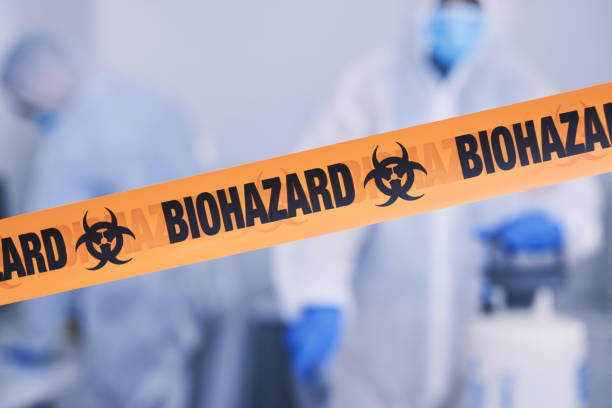 Professional Blood Cleanup technician working in Fort Lauderdale, FL